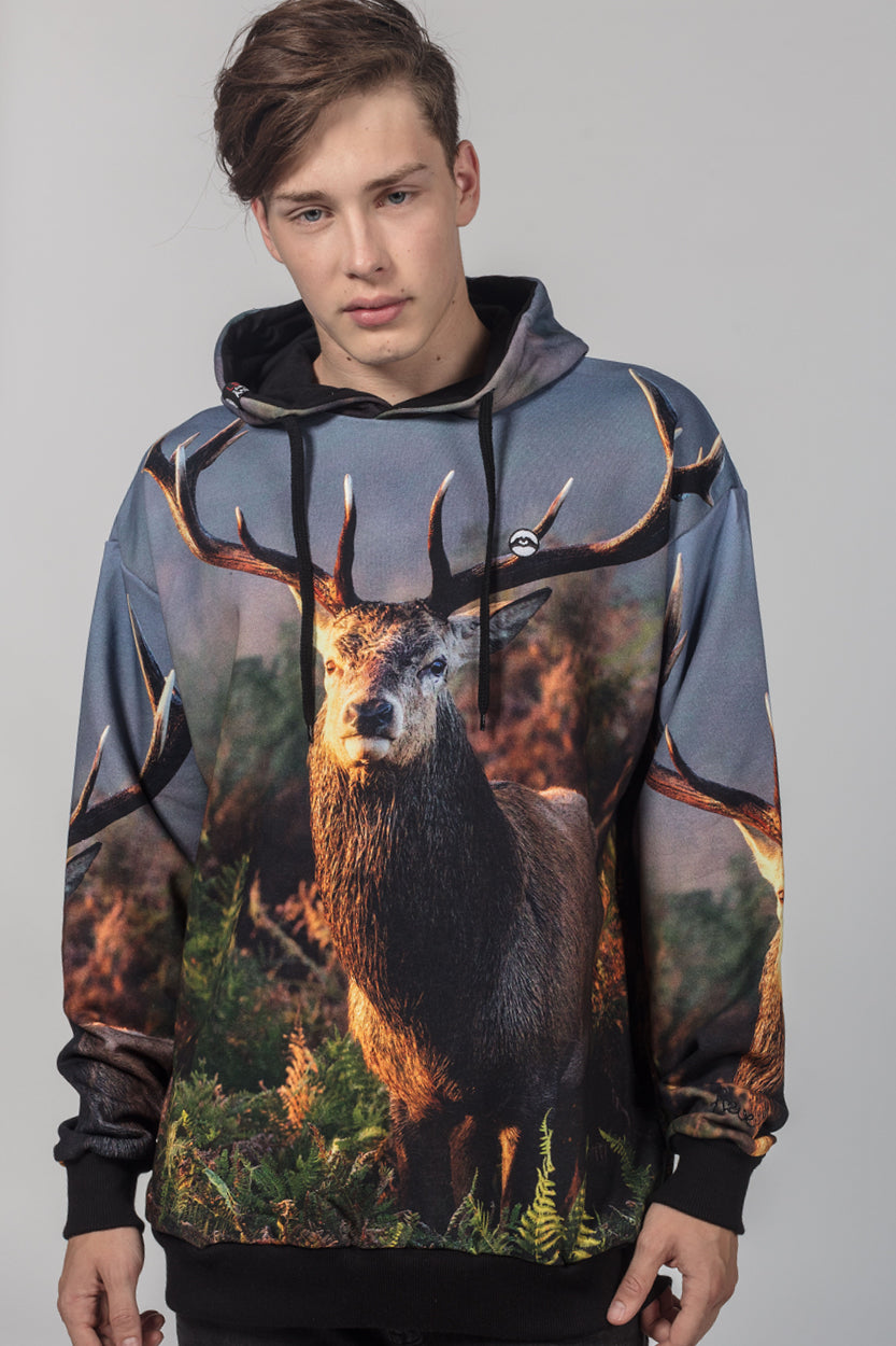 Artistic Hoodie Hirsch image 0