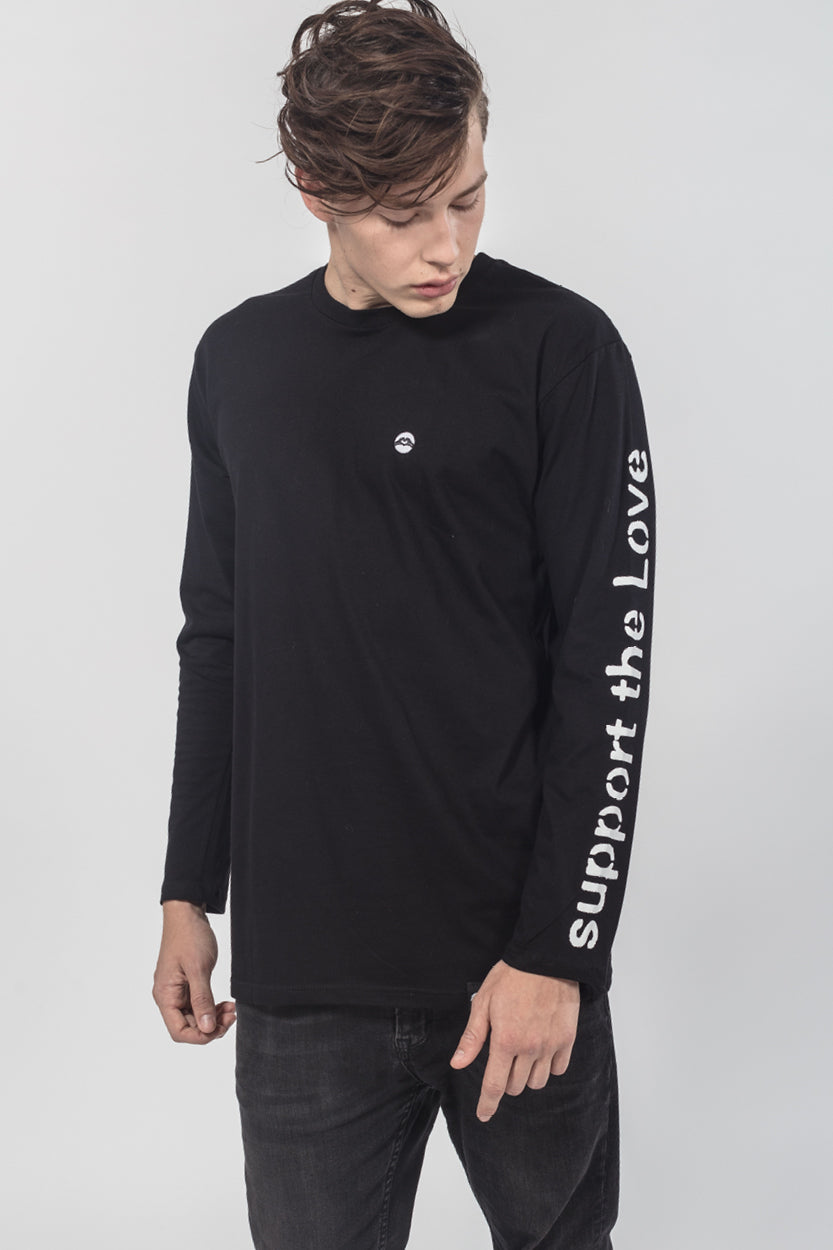Longsleeve Support the Love sprayed image 1
