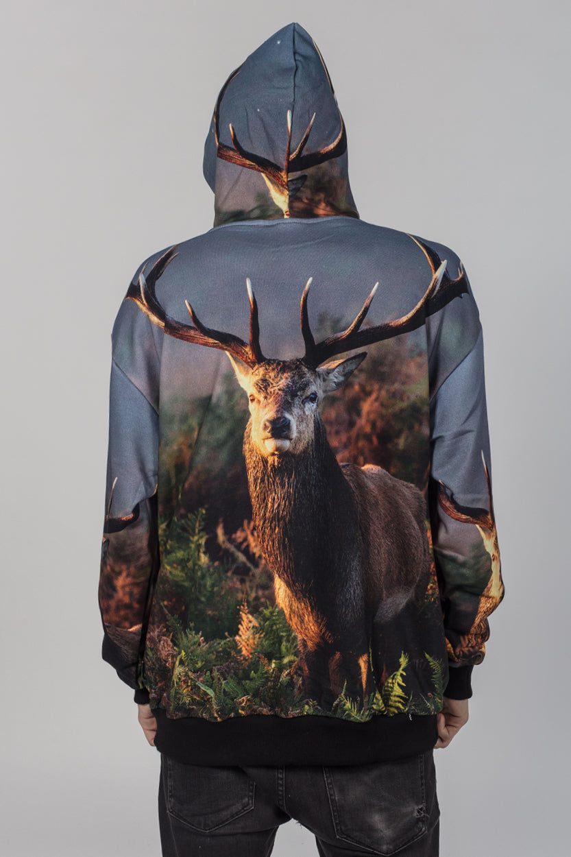 Artistic Hoodie Hirsch image 1