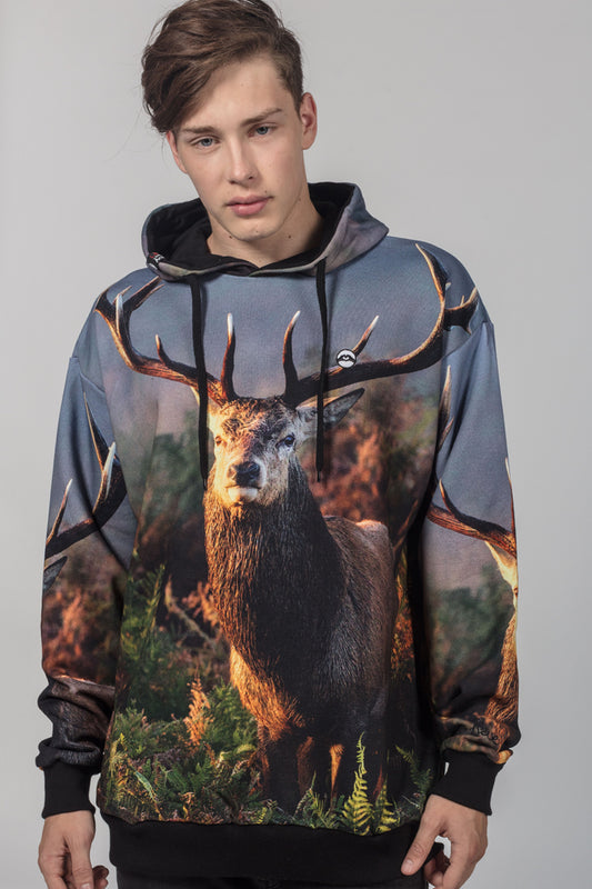 Artistic Hoodie Hirsch image 0
