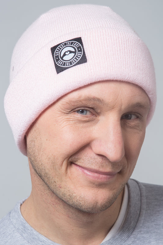 Beanie Stamped Pink image 0
