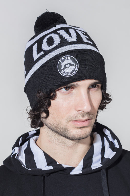 Beanie Quastl LSA Logo Black image 0