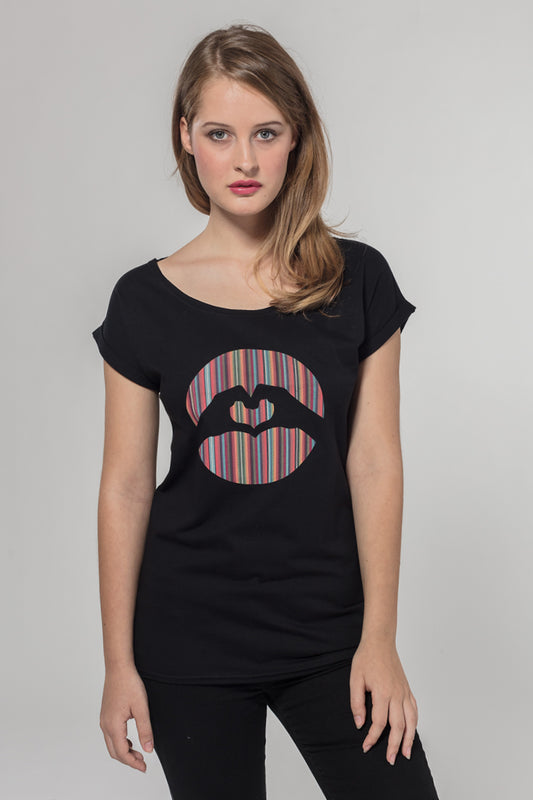 Special Logo T-Shirt Happy Lines image 0