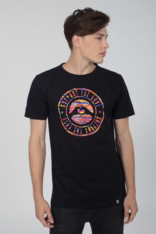Artistic T-Shirt Stamped Logo Tribe image 0