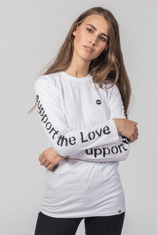 Longsleeve Support the Love sprayed image 0