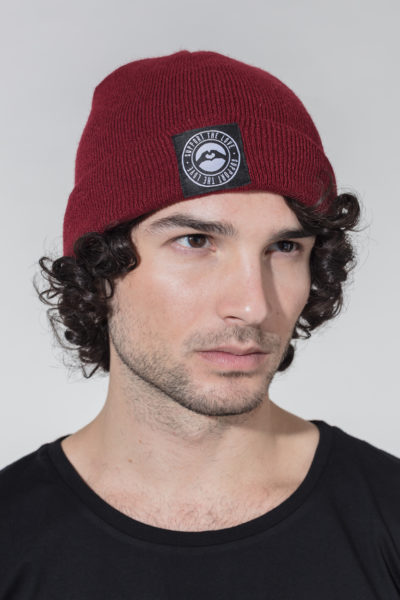 Beanie Stamped Red