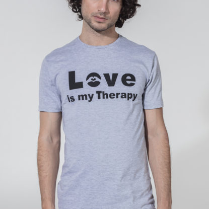 Men Therapy Series T-Shirt Love is my Therapy