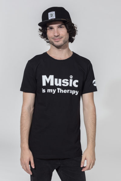 Men Therapy Series T-Shirt Music is my Therapy