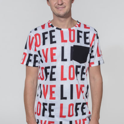 Men Artistic T-Shirt Love Life