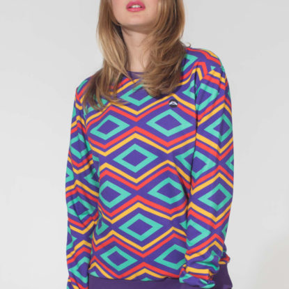 Women Artistic Sweater Diana Ross